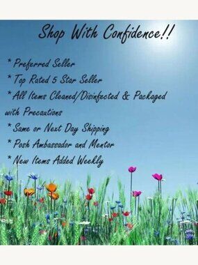 Shop with Confidence!!